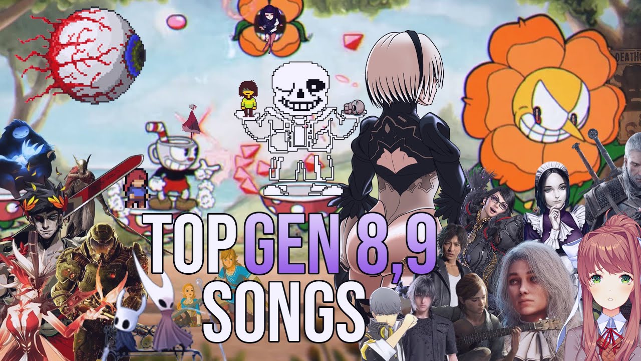 Top 91 GEN 8 & 9 Video Game Songs - Party Rank