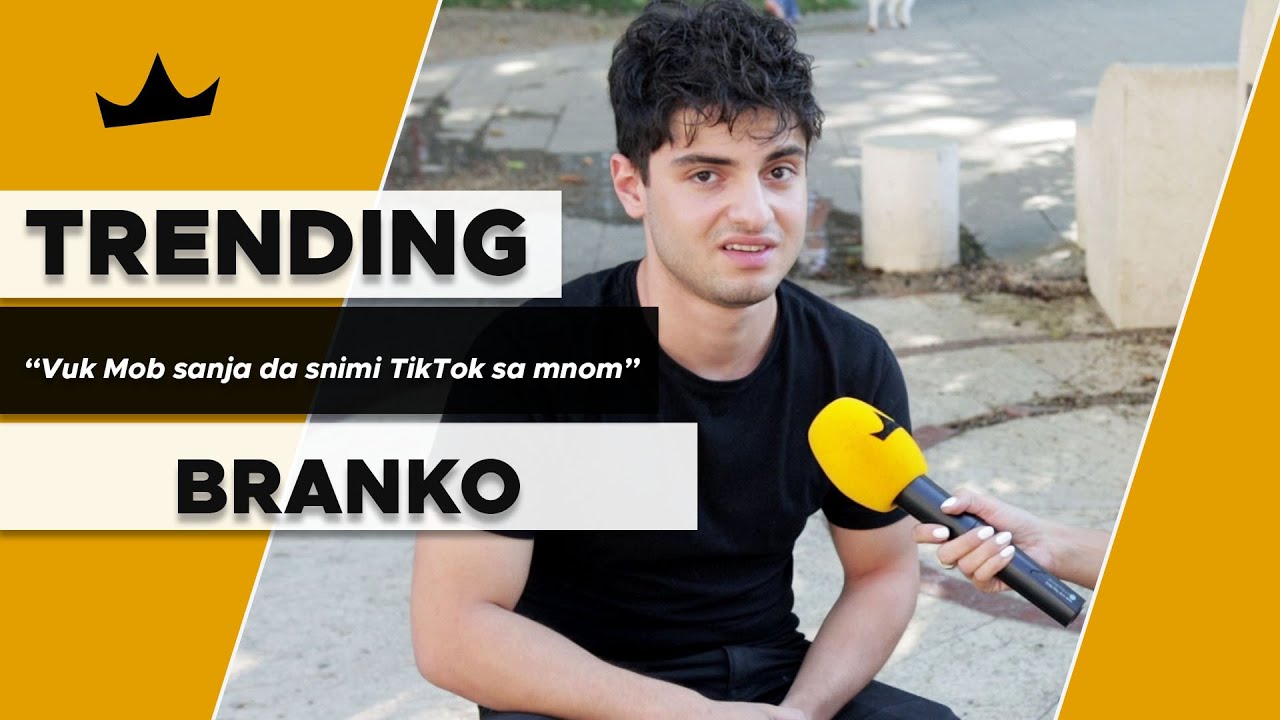BRANKO o TikToku, šamaranju i sujeti među poznatima