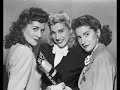 Bella bella marie 1948  the andrews sisters