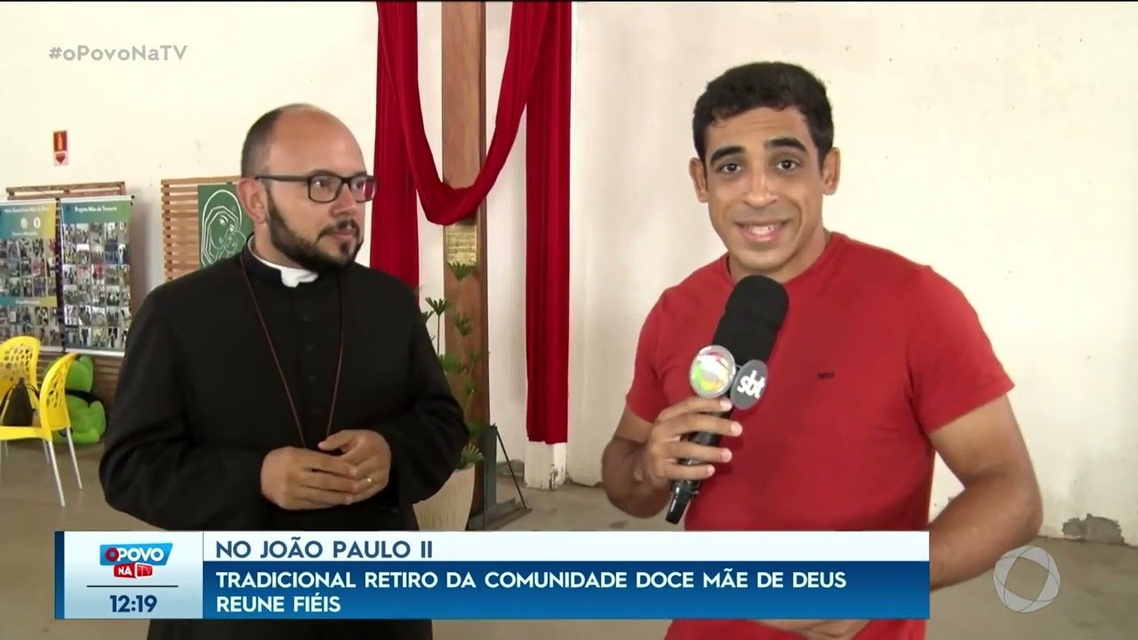 Tradicional retiro da Comunidade Doce Mãe de Deus reúne fiéis no João Paulo II - O Povo na TV