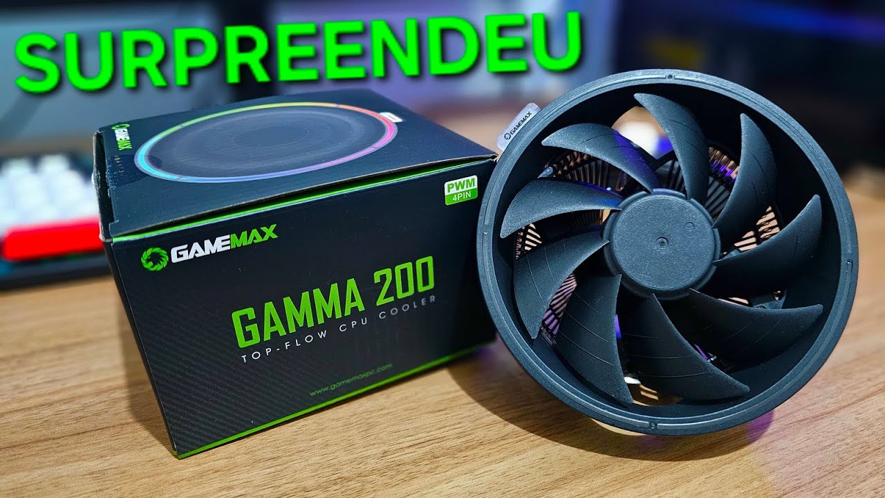 CPU Cooler Gamemax Gamma 200 | Unboxing, Instalação e Testes