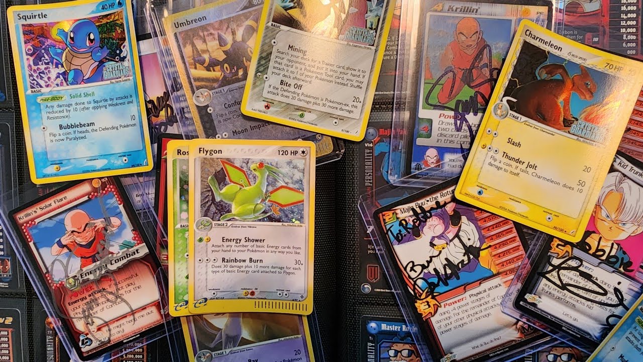 I Bought a Huge Collection of Pokemon and Vintage Dragonball Z