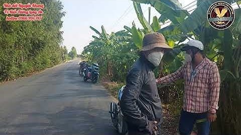 🦅số 129 bán đất mặt tiền nhựa 817 Mộc Hóa Long An. 0966 994 787 Khang