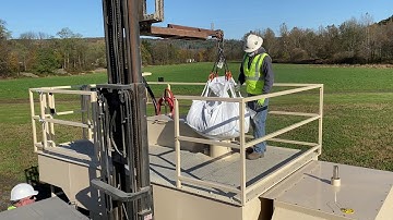 Loading LSC Applicator with Bulk Sak