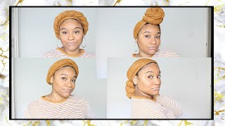 How to style your head wrap!