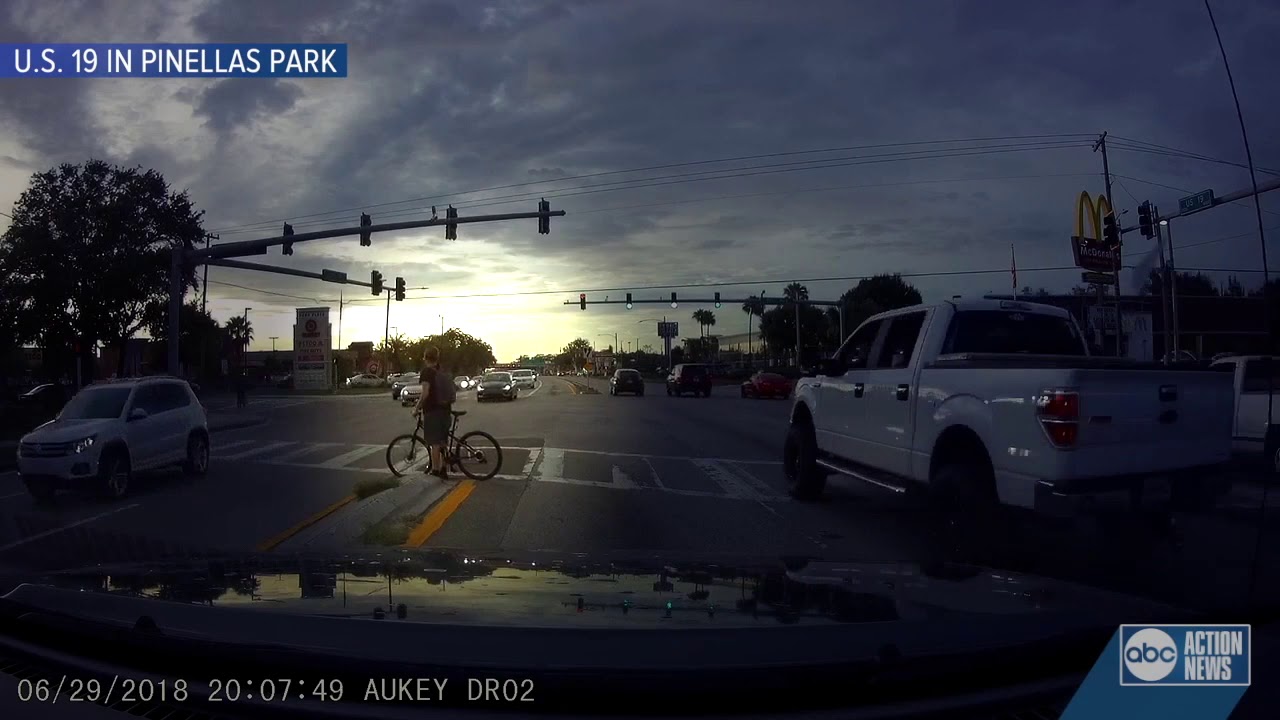 Pinellas Park Police looking for driver captured in video hitting ...