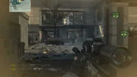 Hardcore Search and Destroy; Arkaden; AS50 Sniper Rifle