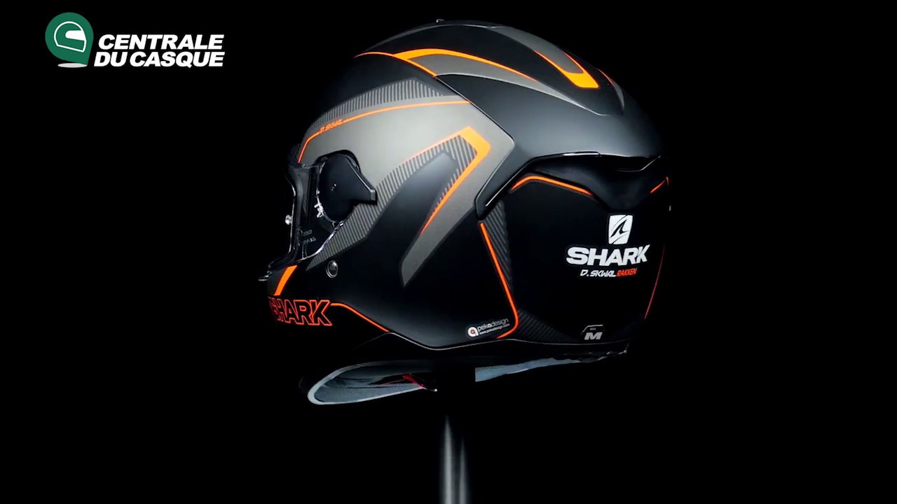 360 Shark D Skwal Rakken Mat Orange Kao Centrale Du Casquecom