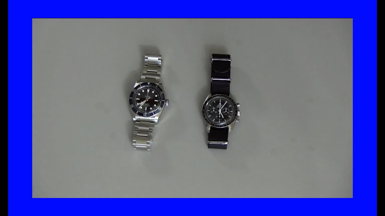 omega speedmaster vs tudor black bay