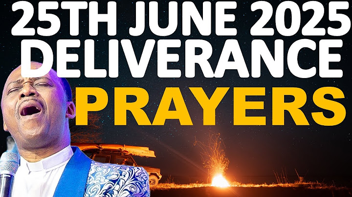 MY DESTINY HELPERS MUST APPEAR!|| JUNE 25, 2025 MIDNIGHT DR. OLUKOYA PRAYERS FOR DELIVERANCE