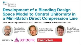 Control Uniformity In A Mini Batch Continuous Direct Compression Line