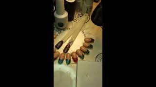 Юлия Билей - Внутренние капли на ногтевом ложе/ Julia Biley - Inner drops nail art 2 Periscope