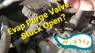 Quick Easy Test For Stuck Open Evap Purge Valve