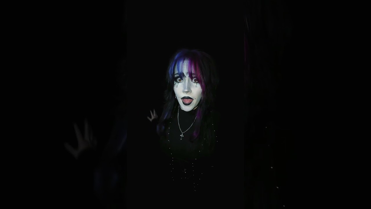 DO NOT Go Out Alone at Night… #goth #tradgoth #gothgirl #gothic #gothmakeup #transition #scary