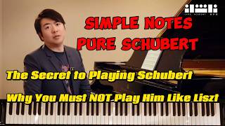Lang Lang Explains Why Schubert Is NOT Liszt | The Secret to True Schubert Style#langlang