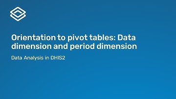 2.1.1 Orientation to pivot tables: Data dimension and period dimension [Part 1 of 3]