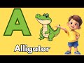 ABC Learning The Alphabets A to Z  | abcd | Reading The phonic song for Nursery and Grade1 kids 
