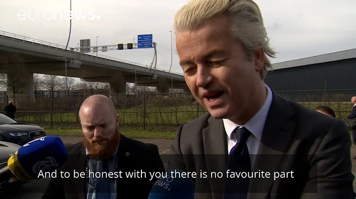 Euronews' James Franey asked Geert Wilders for his...