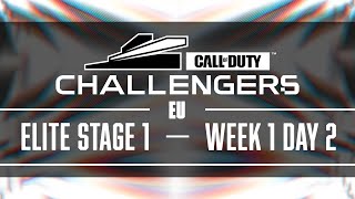 Call Of Duty Challengers Elite 2021 | EU Stage 1 Week 1 | Day 2