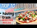 Headed to Tuba City + Hauling Trash + Bashas + Making Pizza