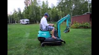 Komatsu PC02 Ultra Mini Excavator