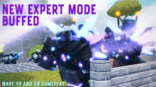 New Expert mode Buffed | Wave 49-50 Gameplay | Tower Blitz