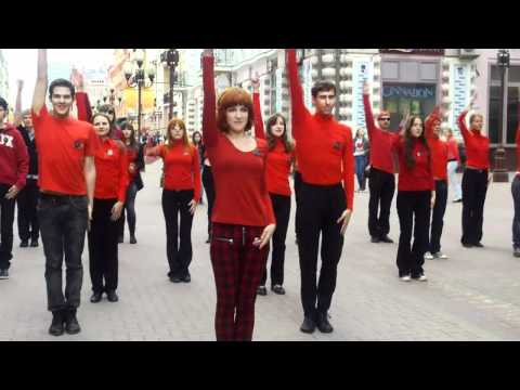 Mylene Farmer Flashmob In Moscow 13.05.2012 - 2