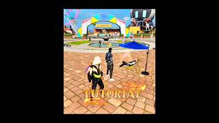 Free Fire Emote Rotating Trick In Social Island.