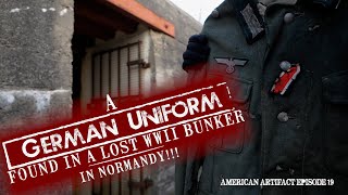 A German Uniform Found In A LOST WWII BUNKER in Normandy! | American Artifact Episode 19