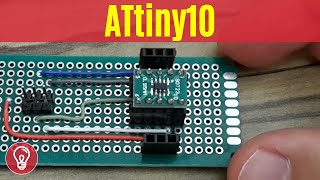 How to Blink a LED with ATtiny10 Microcontroller