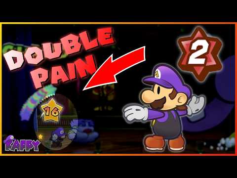 Paper Mario TTYD but I take DOUBLE DAMAGE!