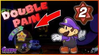 Paper Mario TTYD but I take DOUBLE DAMAGE!