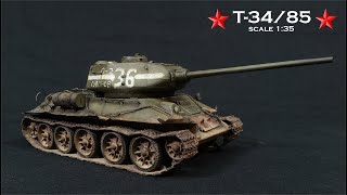 T-34 / 85 Berlin 1945 Version Scale 1:35 von Dragon