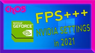 How to Optimize BEST Settings NVIDIA Control Panel in Latest Driver I 2021 I Tips and Tricks screenshot 1
