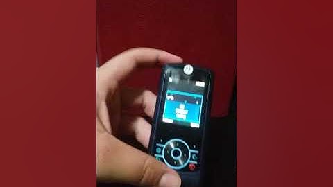 Motorola Rizr Z3 incoming call (With ID)