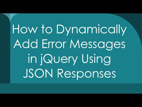 How to Dynamically