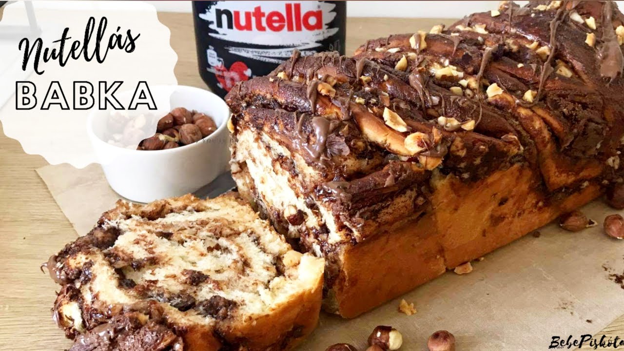 Óriási Nutellás BABKA 🌰🍫 - BebePiskóta