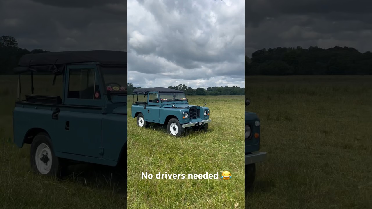Self driving Land Rover Series YouTube