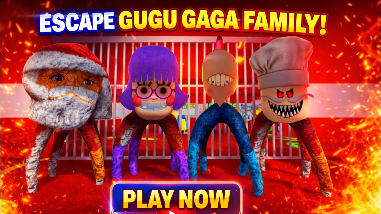 Roblox gugu gaga family - YouTube