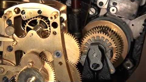 International Time Recording Company ITR Weight Wind System