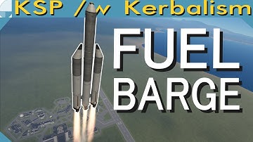 Asteroid Station Fuel Barge | Stream pt. 2/3 (KSP 1.12.3)