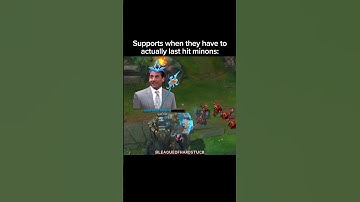 SUPPORTS + FARMING be like:😭💀 - League of Legends #leagueoflegends  #leagueoflegendsmemes #gaming