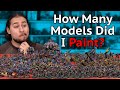 How Many Models Did I Paint This Year?