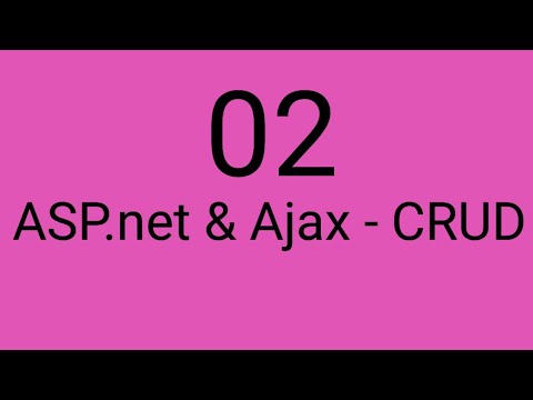 2 - انشاء قاعدة البيانات asp.net & ajax