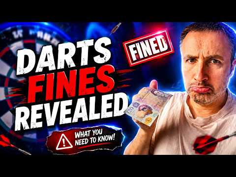 New Dart Player Fines Announced By DRA