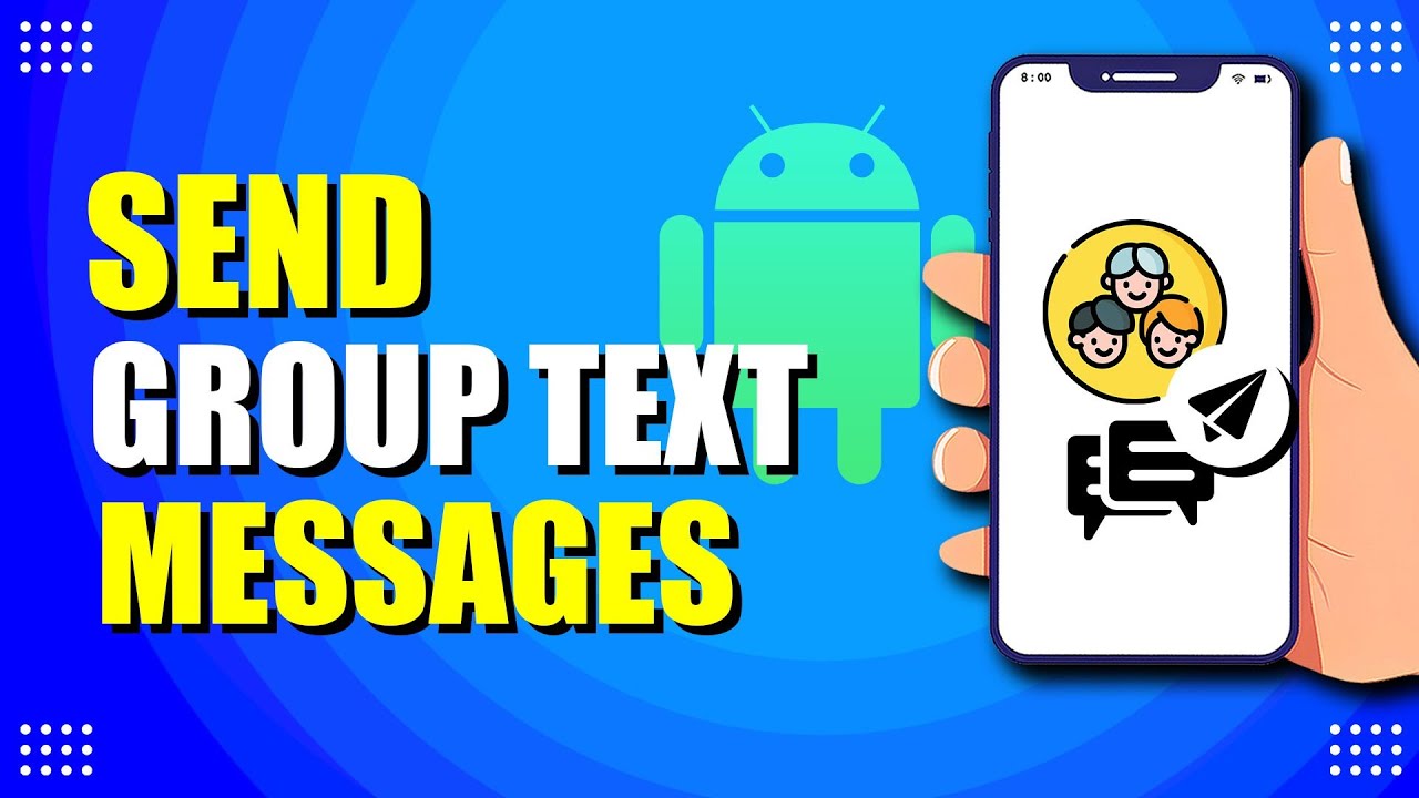 How To Send Group Text Messages On Android Phone (Easy Method)