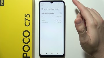 POCO C75: Draagbare hotspot gebruiken (internet delen)