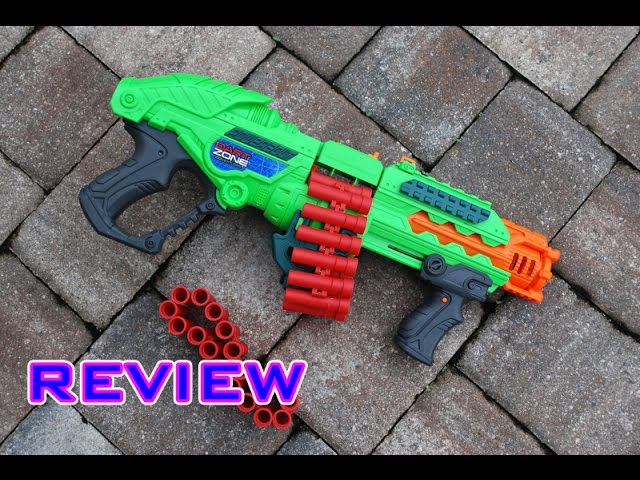 REVIEW] Nerf Elite Longshot CS-6 Unboxing, Review, & Firing Test