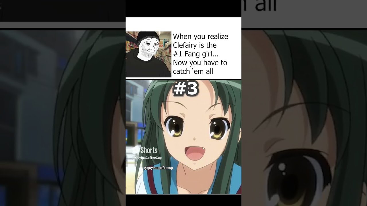 Clefairy is a fang girl 🤣 