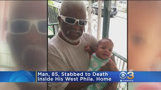 Police Search For Clues After 85-Year-Old Man Stabbed To Death Inside West Philadelphia Home